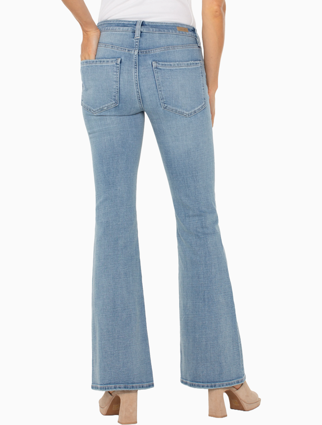 Hannah Ahmanson Long Flare Jean