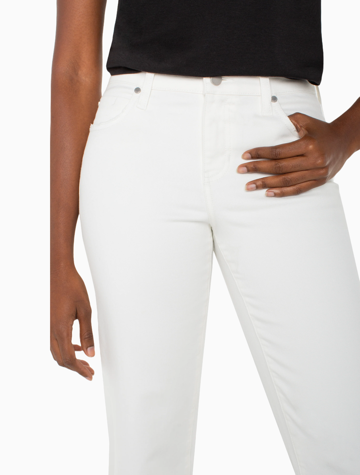 Liv Bone Non-Skinny Skinny Jean