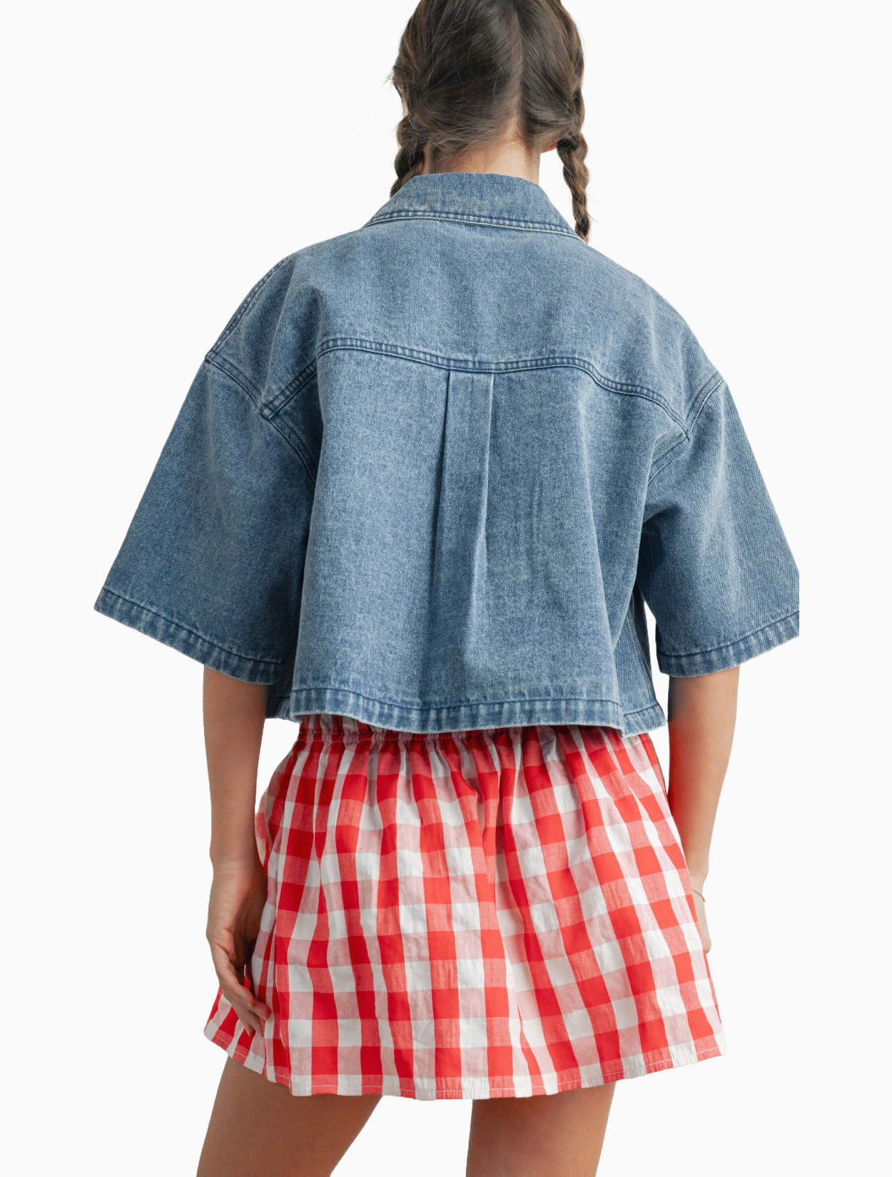 Hank Cropped Denim Jacket