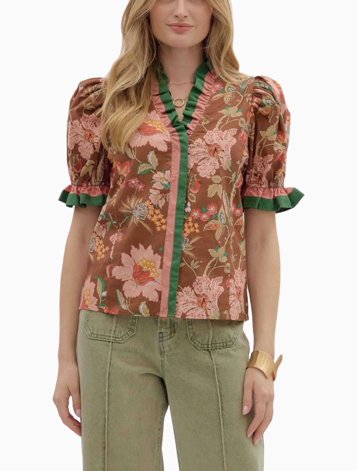Ondine Floral Top