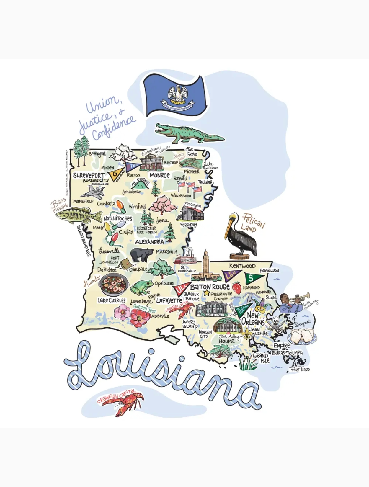 SWIG Louisiana Tumbler