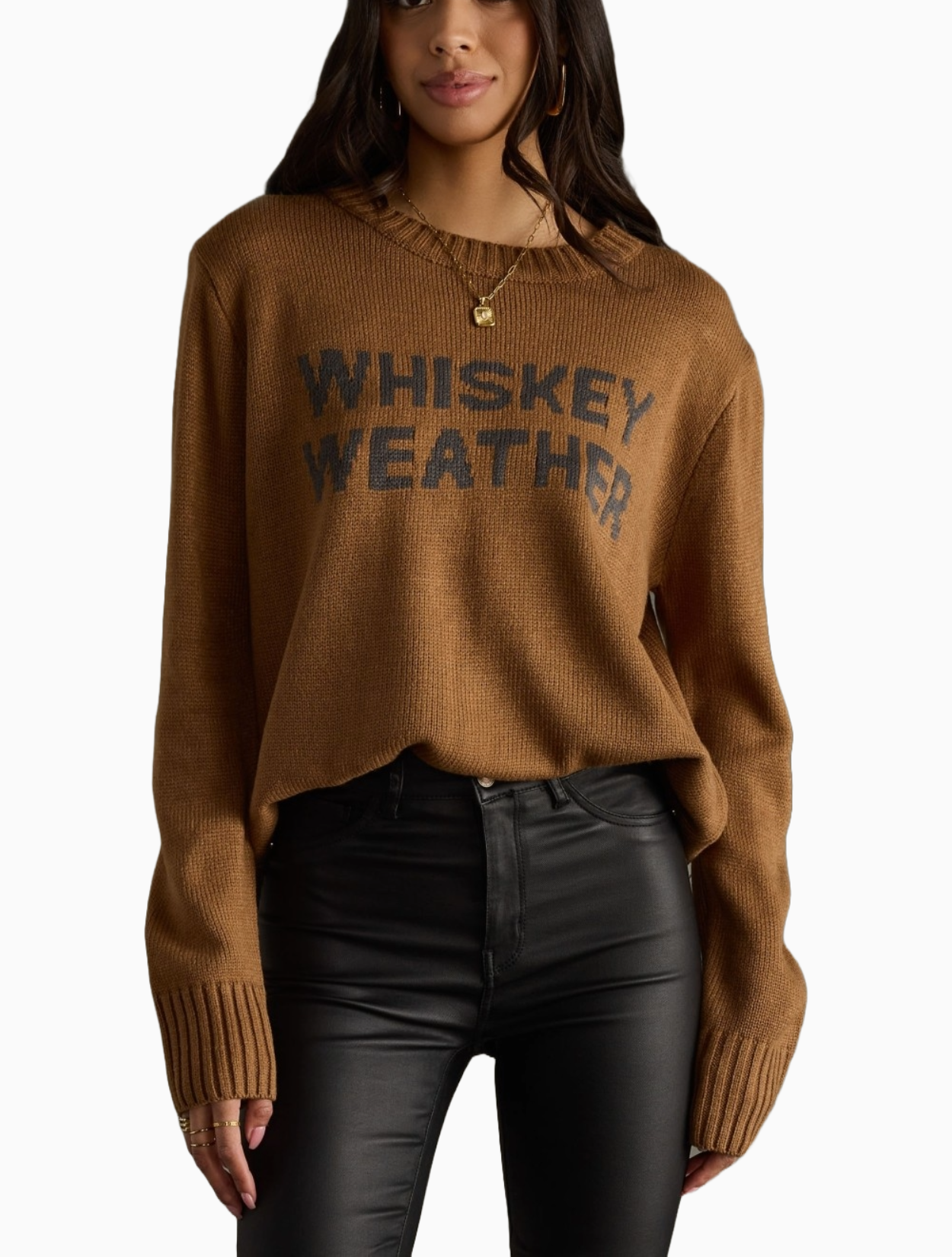 "Whiskey Weather" Sweater