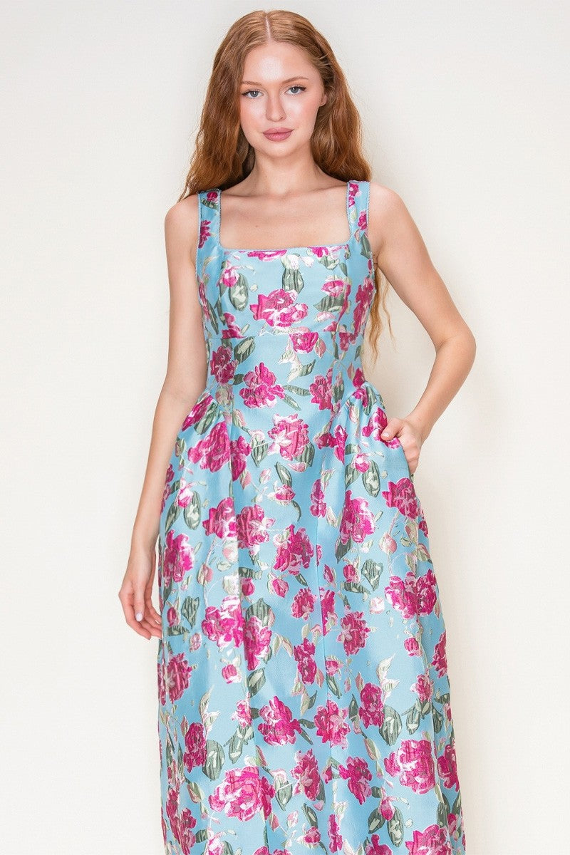 Castle Cyan Dress