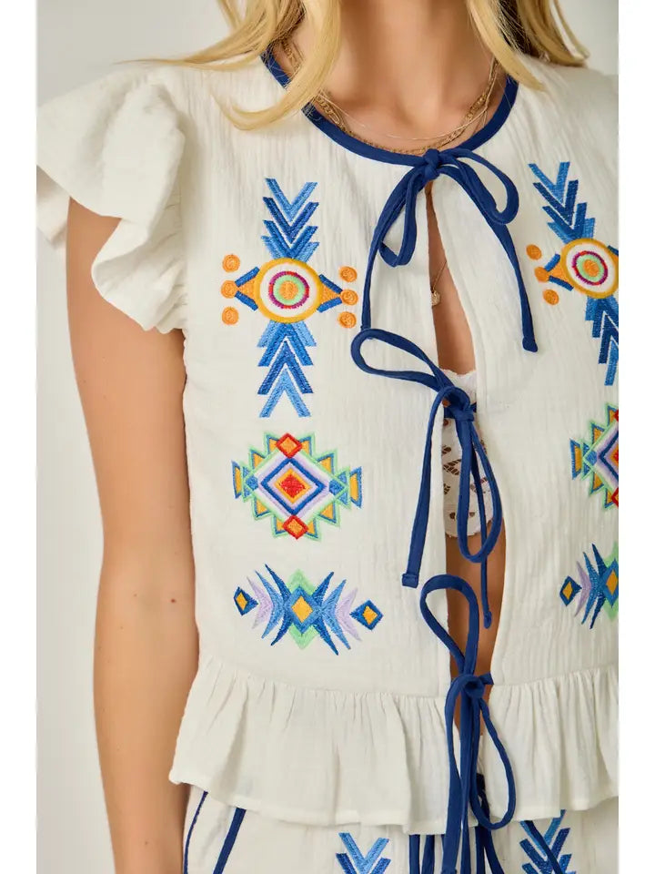 Quilted Summer Top