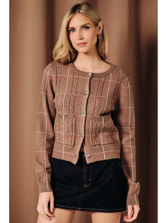 Prepster Cardigan Sweater