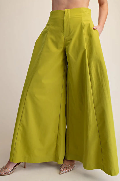 Lime Rickey Palazzo Pant
