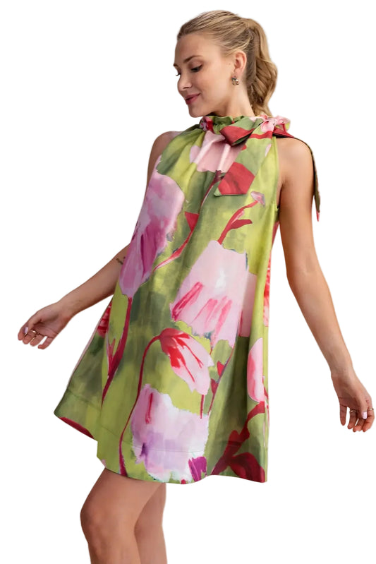 Callie Dove Mini Dress