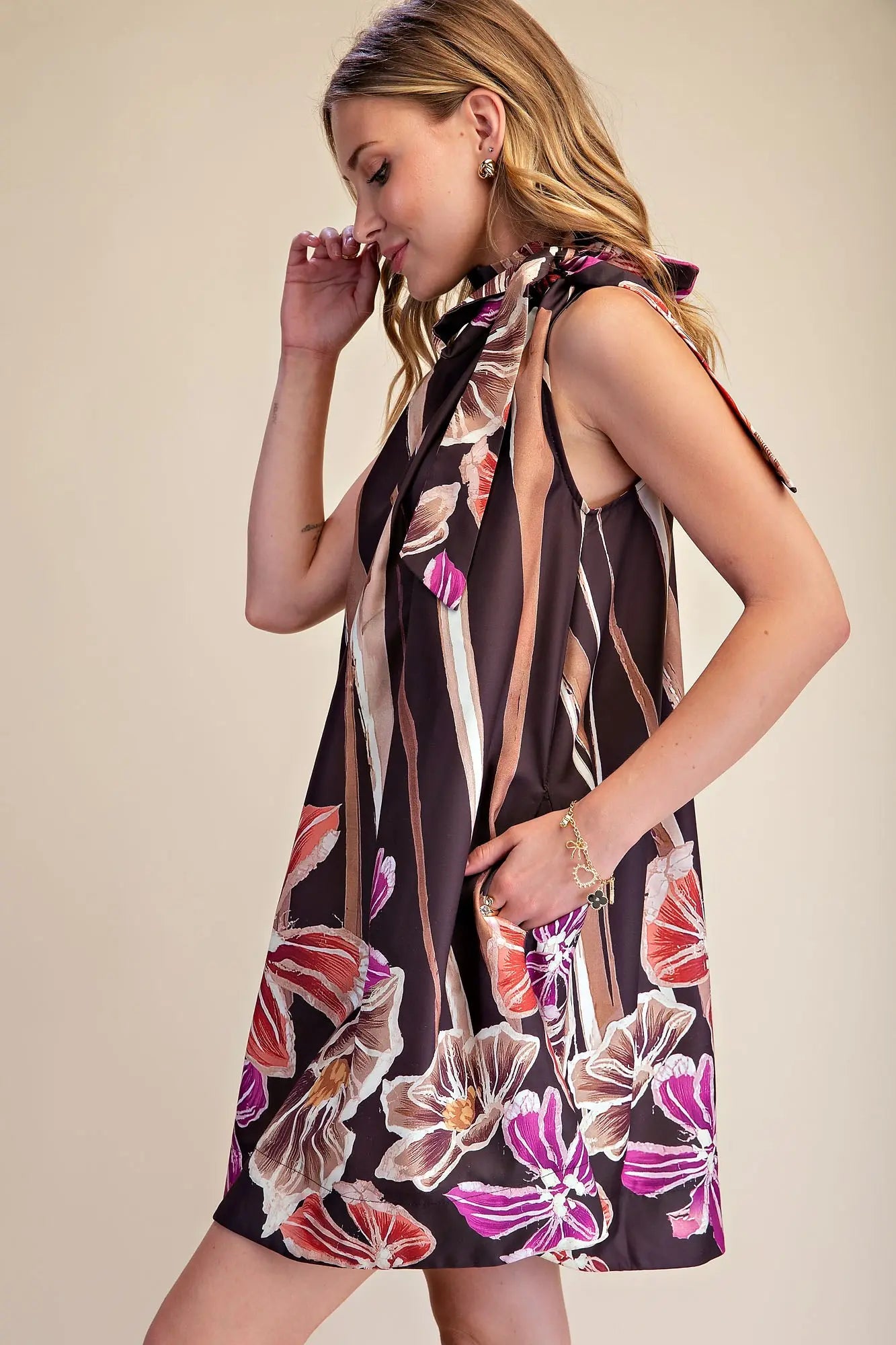 Pumpkin Petal Dress
