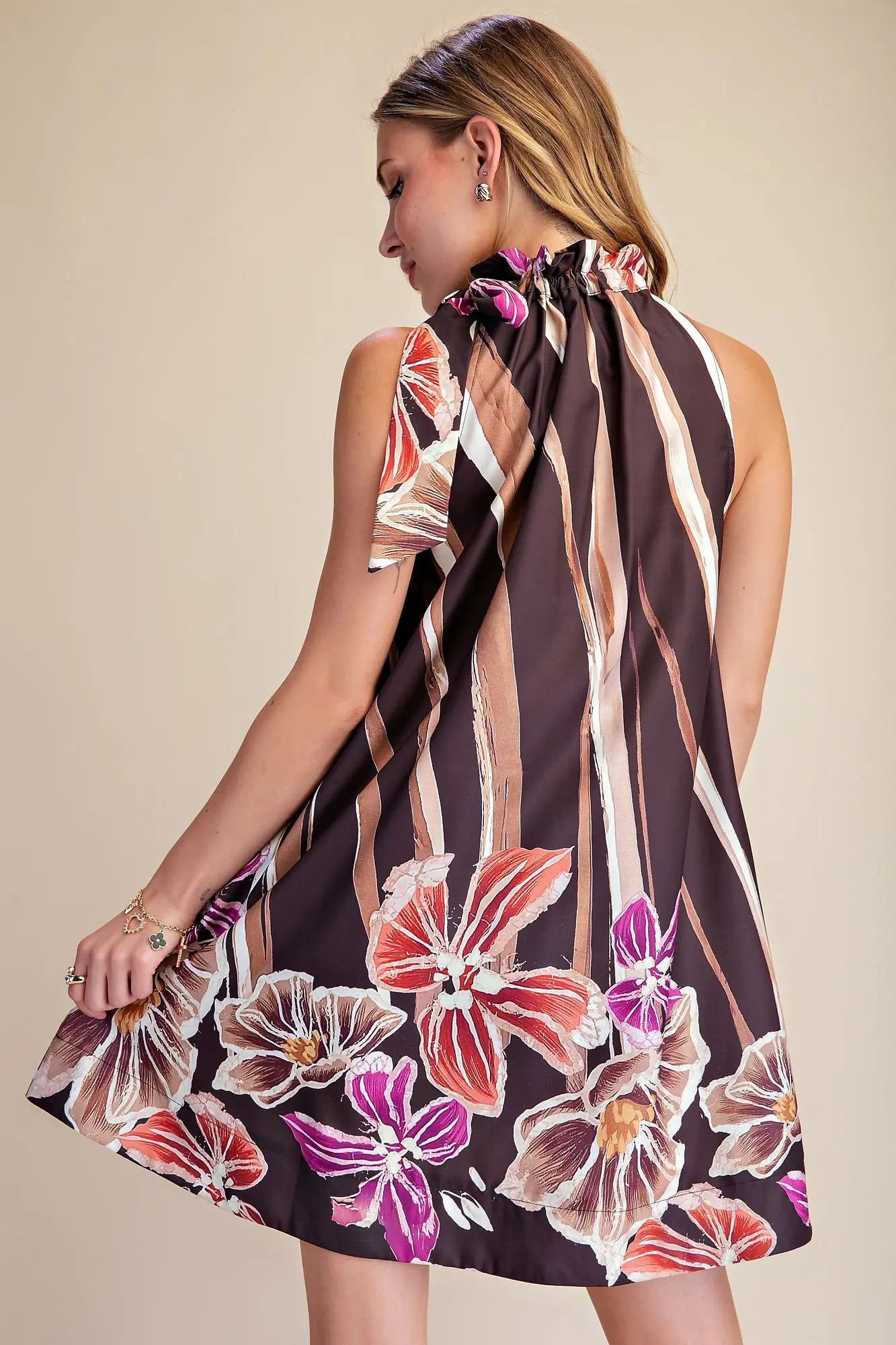 Pumpkin Petal Dress