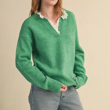 Frilly Frock Sweater