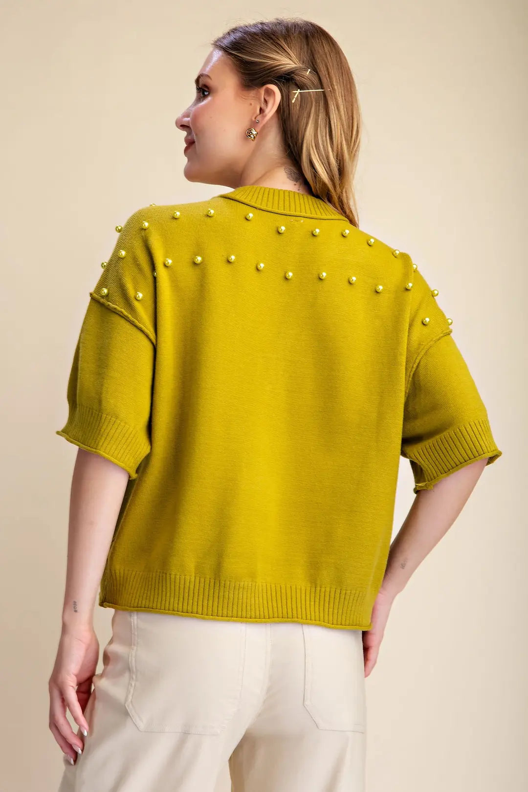 Clutching Pearls Sweater