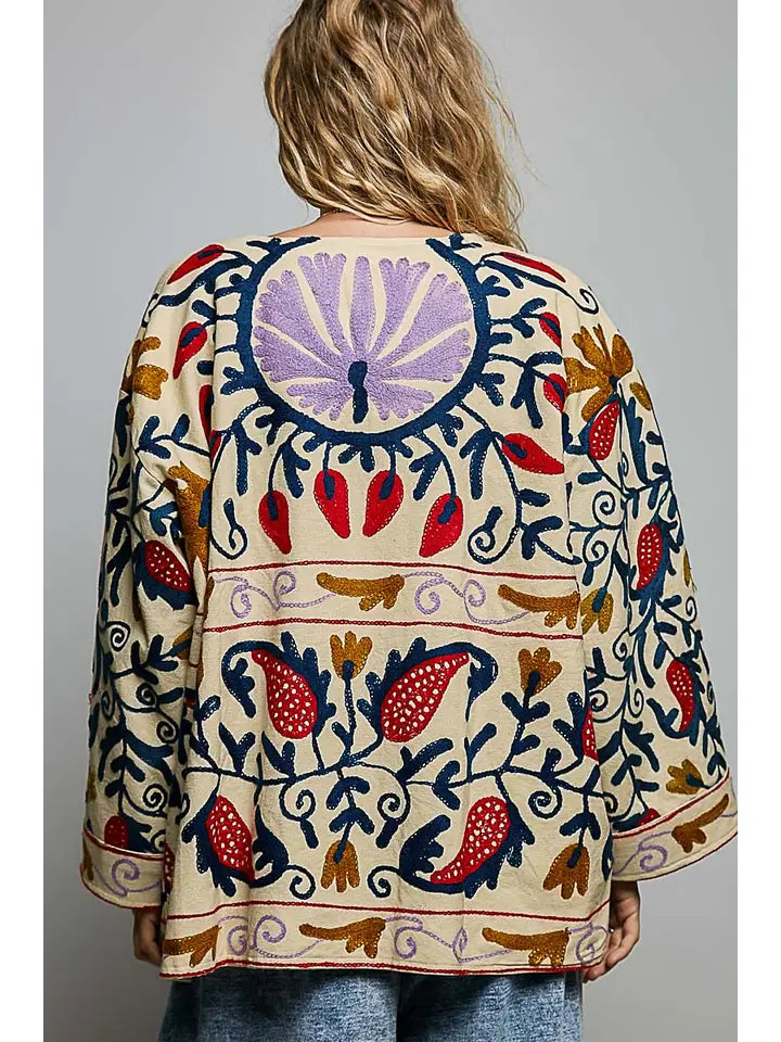 Rolling Hills Quilted Cardigan
