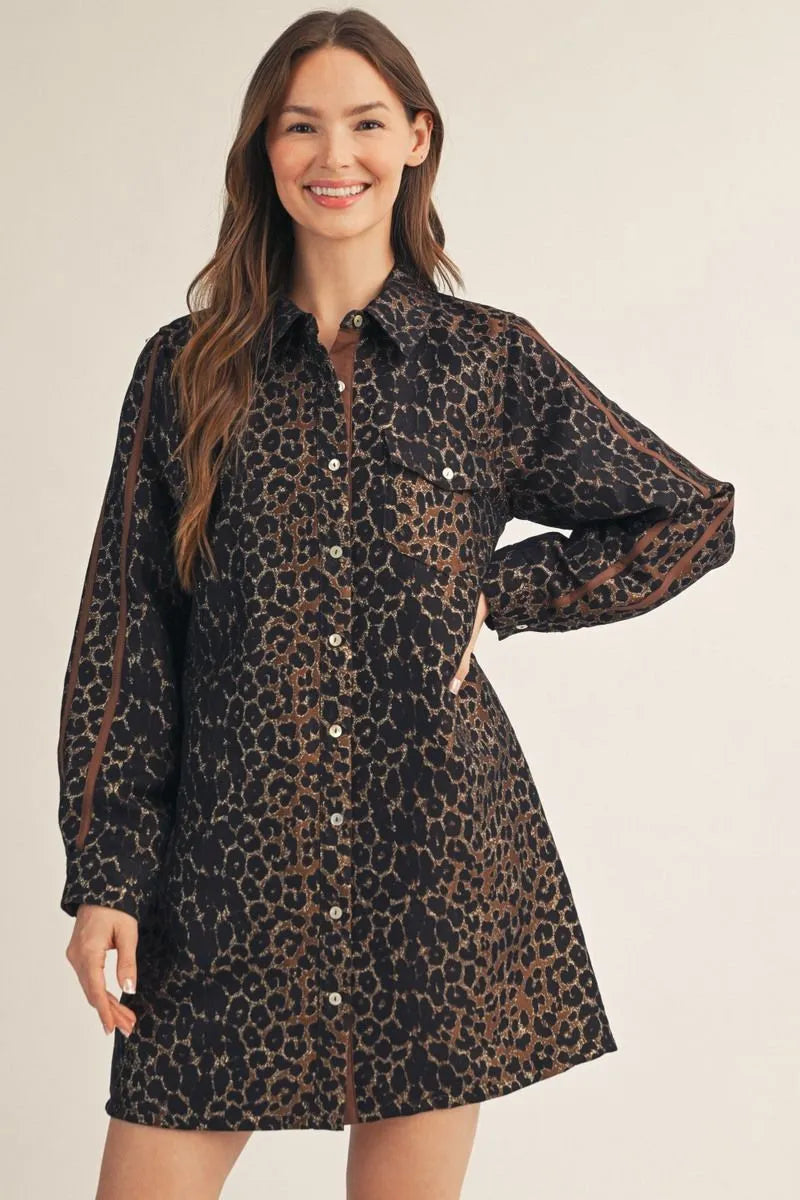 Leopard Glow Dress