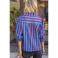 Sapphire Stripes Top
