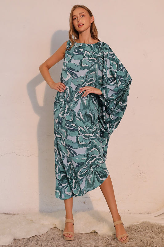 Chasing Petals Caftan Dress