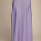 Lavender Love Satin Maxi Skirt