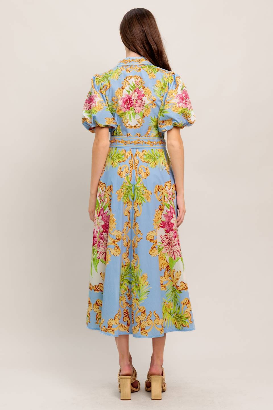 Lennox Floral Midi Dress