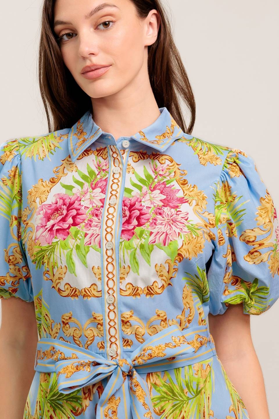 Lennox Floral Midi Dress