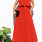 Amber Pleated Midi Dress