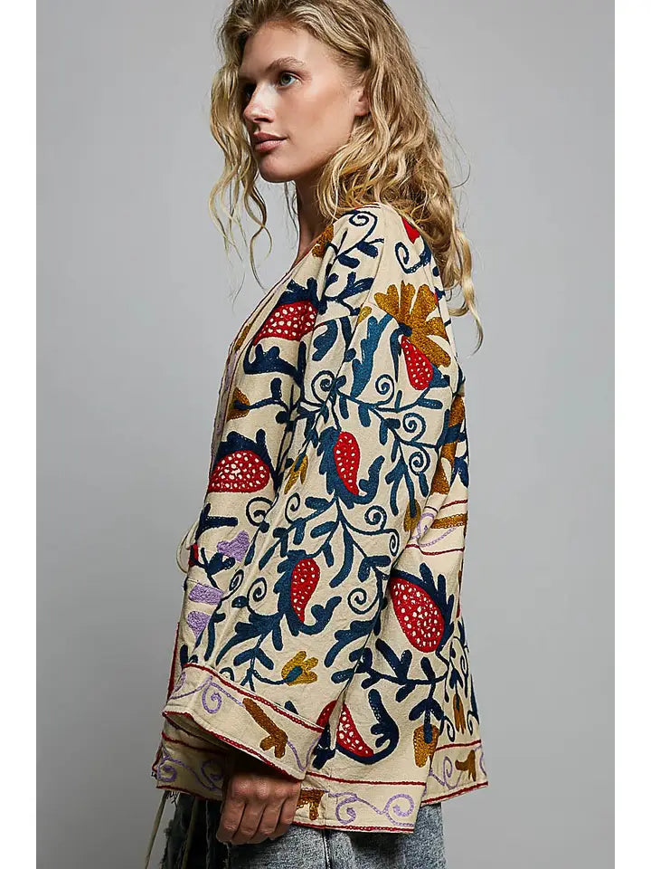 Rolling Hills Quilted Cardigan