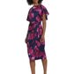 Violette Boatneck Midi Dress