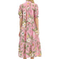 Kallie Ann Floral Midi Dress