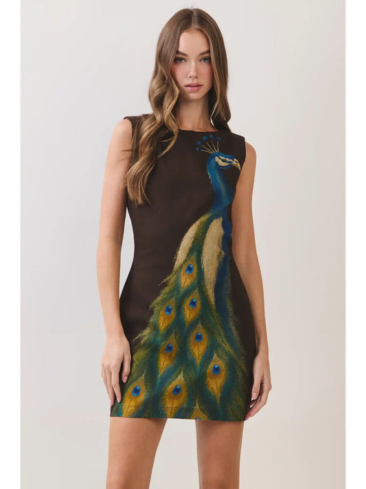 Proud As A Peacock Dress
