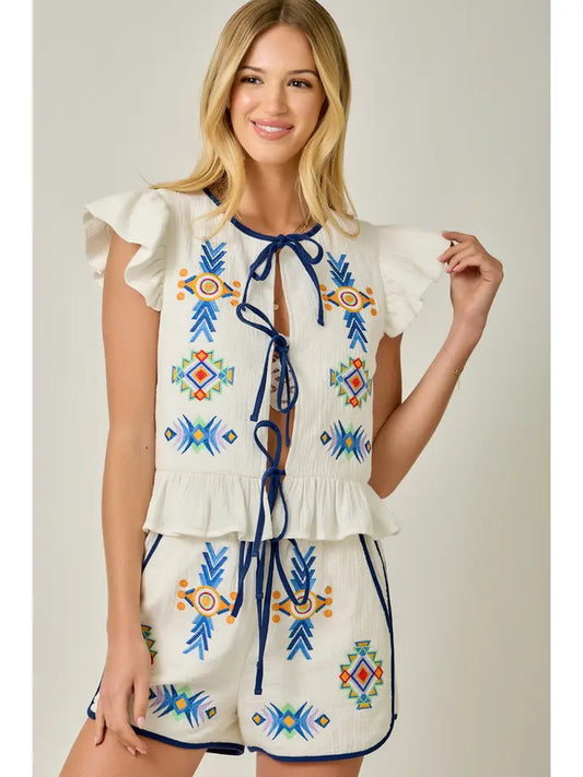 Quilted Summer Top