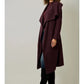 Wine Festival Shawl Collar Coat
