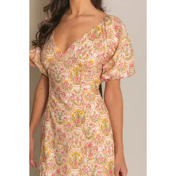 Marceline Floral Midi Dress