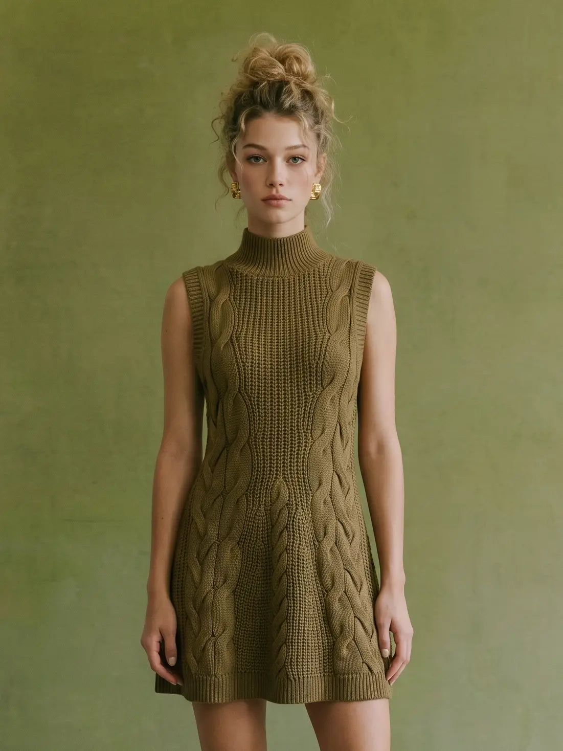 Cozy Cable Dress