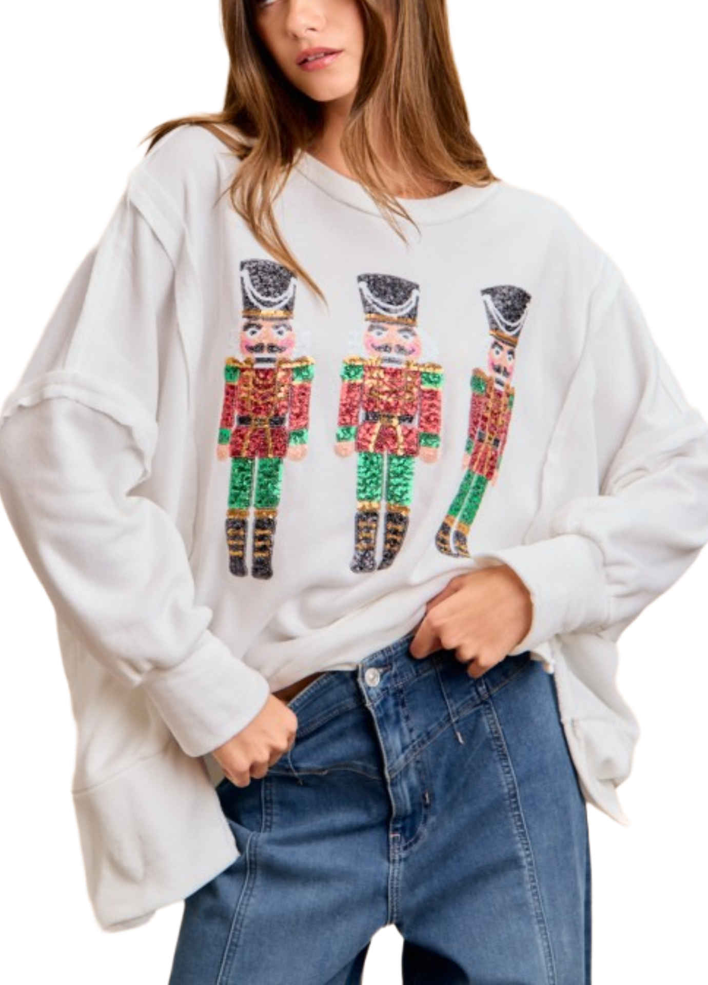 Noel Nutcrackers Pullover