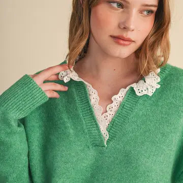 Frilly Frock Sweater