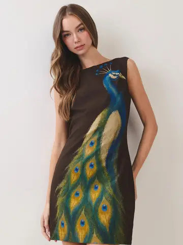 Proud As A Peacock Dress
