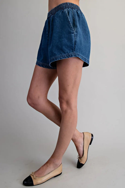Sinclair Denim Set Shorts