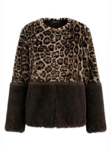 Animal Instinct Faux Fur Jacket
