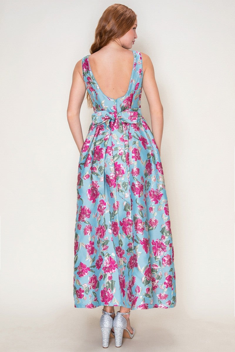 Castle Cyan Dress