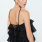 Cosette Ruffle Halter Top