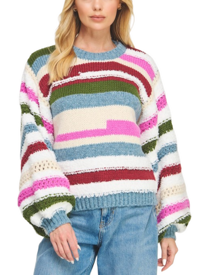 Amboy Stripe Sweater