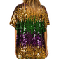 Sequin Carnivale Top