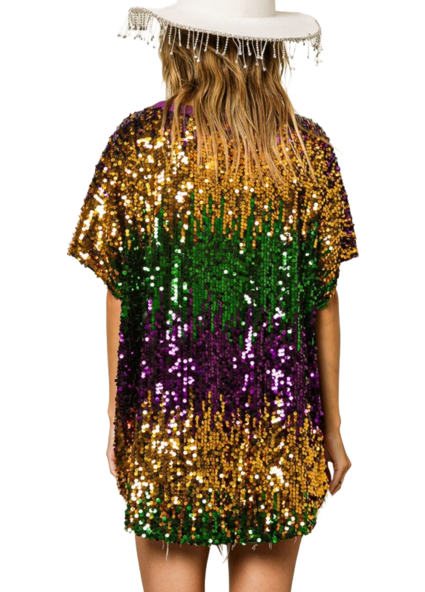 Sequin Carnivale Top