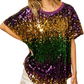 Sequin Carnivale Top