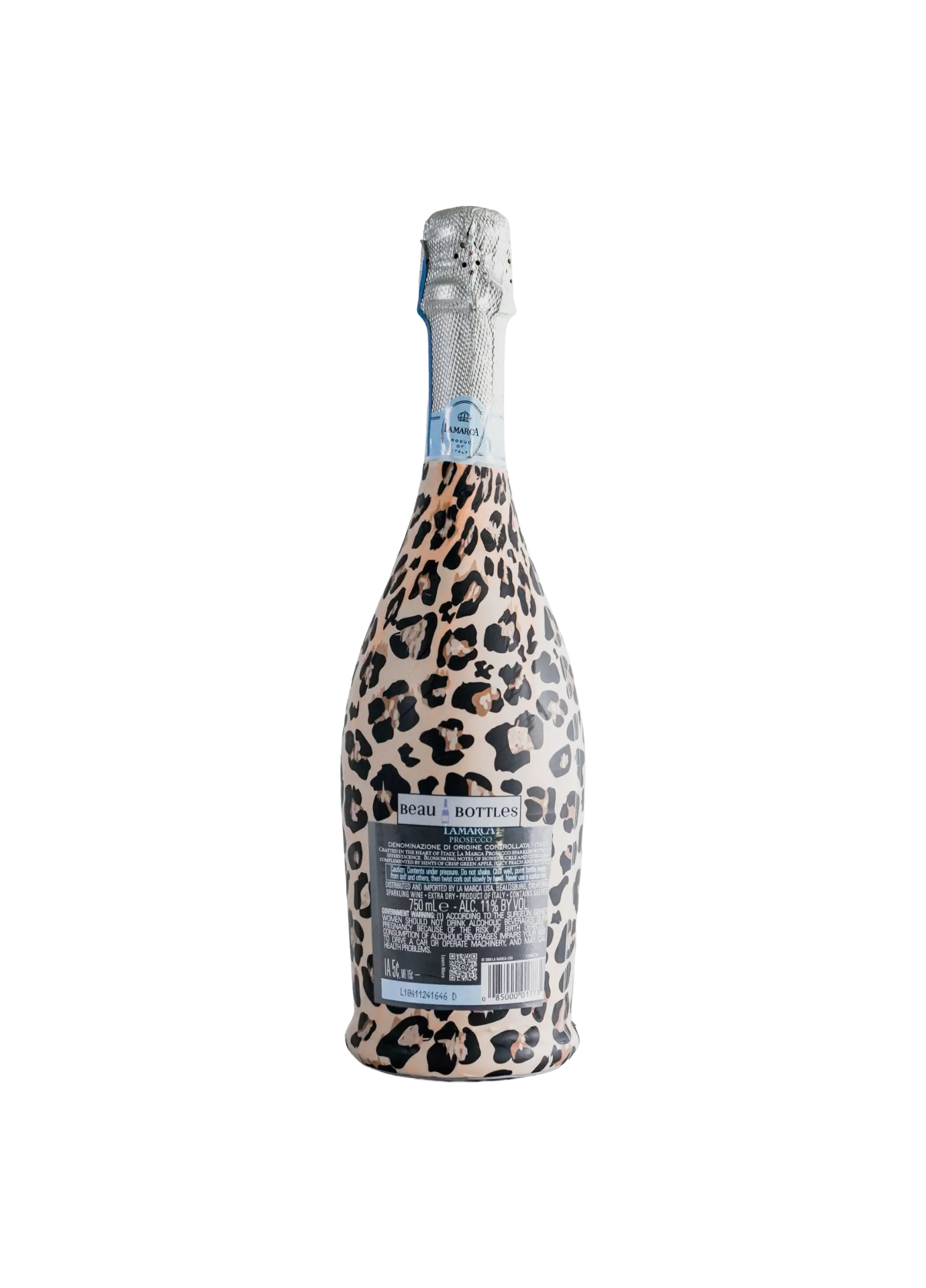Beau Bottles Tan Leopard - Prosecco