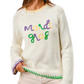 Stitched Mardi Gras Lettering Sweater