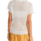 Open Stitch Fleur De Lis Top