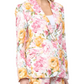 Bold Floral Linen Blazer