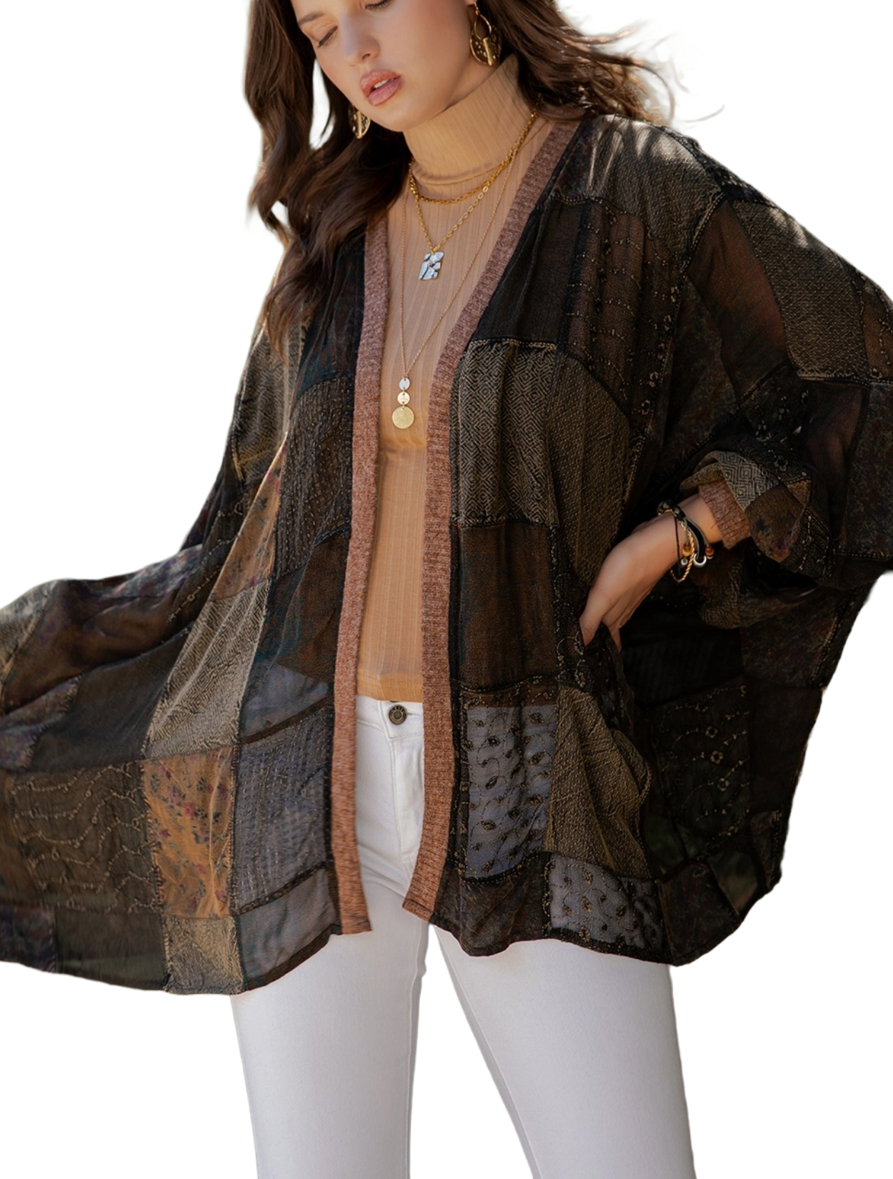 Amber Shrug Kimono