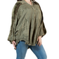 Boho Stonewashed Top - Plus