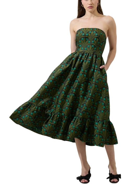 Aurra Midi Dress