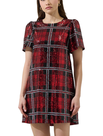 Namier Plaid Dress